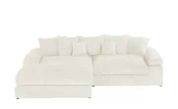 Ecksofa Whitney Creme Webstoff links