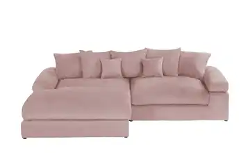 Ecksofa Whitney Altrosa Webstoff links