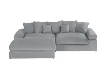Ecksofa Whitney Grau Webstoff links