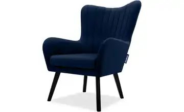 KONSIMO Sessel Gadi Marineblau