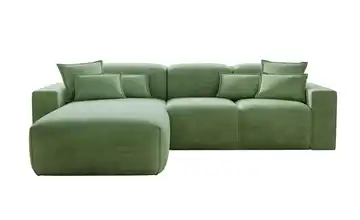 Ecksofa Leni Grün links