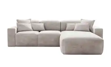 Ecksofa Leni Hellgrau rechts