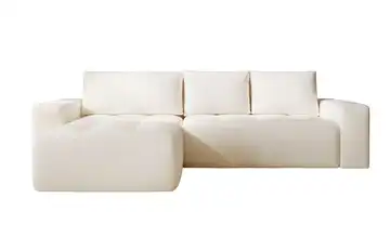 Ecksofa Portland links Creme