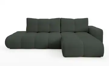 Ecksofa Sile Dunkelgrau rechts