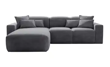 Ecksofa Leni Schwarz links