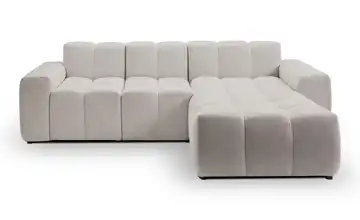 Ecksofa Colombo Hellgrau rechts