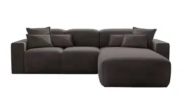 Ecksofa Leni Schwarz rechts