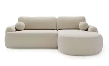Ecksofa Aurio Beige rechts