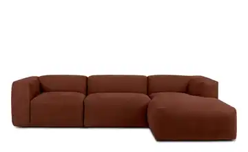 KONSIMO Ecksofa Buffo 285 cm Orange rechts 5