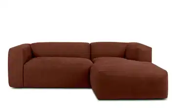 KONSIMO Ecksofa Buffo 225 cm Orange rechts 4