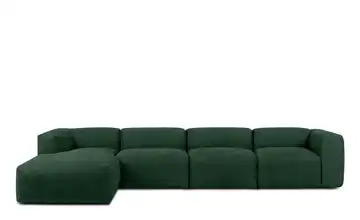 KONSIMO Ecksofa Buffo 365 cm Waldgrün links 6