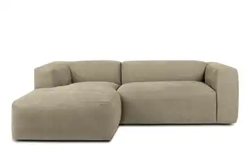 KONSIMO Ecksofa Buffo 225 cm Braun links 4
