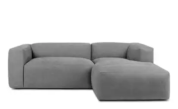 KONSIMO Ecksofa Buffo 225 cm Silbergrau rechts 4