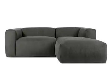 KONSIMO Ecksofa Buffo 225 cm Grau rechts 4