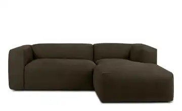 KONSIMO Ecksofa Buffo 225 cm Dunkelbraun rechts 4