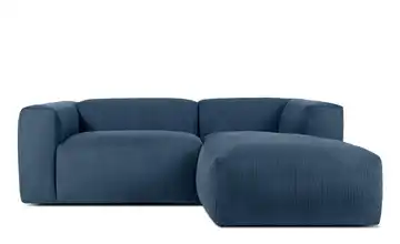 KONSIMO Ecksofa Buffo 225 cm Mitternachtsblau rechts 4