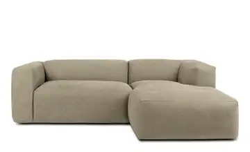 KONSIMO Ecksofa Buffo 225 cm Braun rechts 4