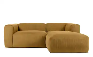 KONSIMO Ecksofa Buffo 225 cm Gelb rechts 4
