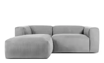 KONSIMO Ecksofa Buffo 225 cm Hellgrau links 4