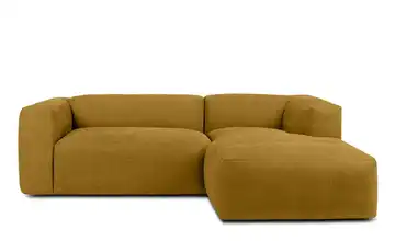 KONSIMO Ecksofa Buffo 225 cm Honiggelb rechts 4