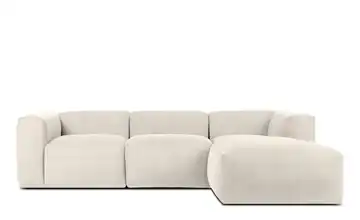 KONSIMO Ecksofa Buffo 285 cm Creme rechts 5