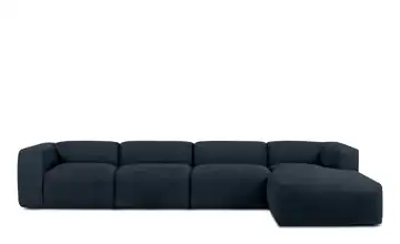 KONSIMO Ecksofa Buffo 365 cm Dunkelblau rechts 6