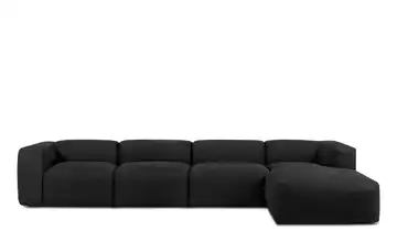 KONSIMO Ecksofa Buffo 365 cm Graphit rechts 6