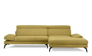 KONSIMO Ecksofa Renar Gelb rechts