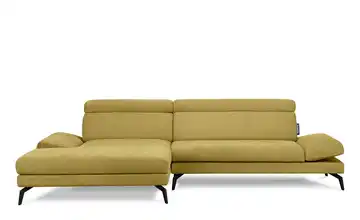 KONSIMO Ecksofa Renar Gelb links