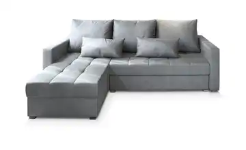 MASSENO Ecksofa Hellgrau