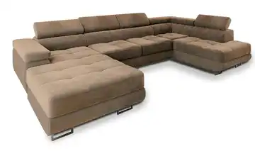MASSENO Wohnlandschaft Casone Beige rechts