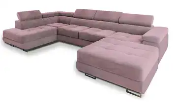 MASSENO Wohnlandschaft Casone Lavendel links