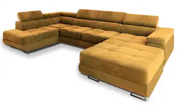 MASSENO Wohnlandschaft Casone Gelb links