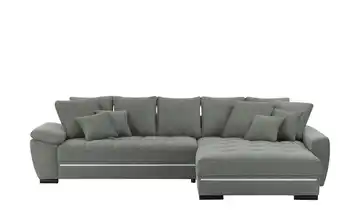 bobb Ecksofa Farina Steingrau Webstoff rechts