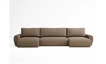 Wohnlandschaft Hellbraun