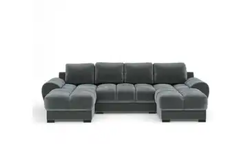 Wohnlandschaft Peebles Grau