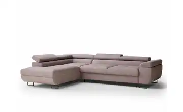 Ecksofa rechts Lila/Violett
