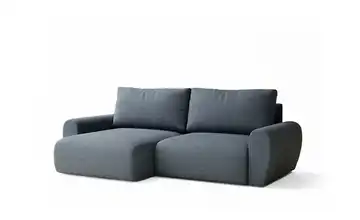 Ecksofa Denimblau rechts