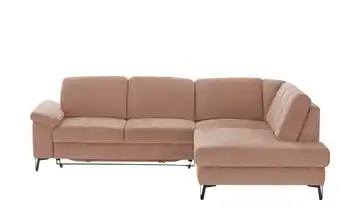Ecksofa Coco rechts Rostrot