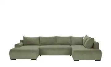 Wohnlandschaft Nelly Olivgrün links