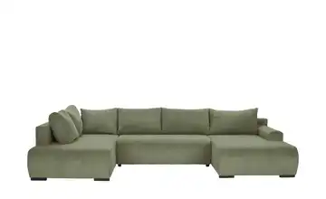 Wohnlandschaft Nelly Olivgrün rechts