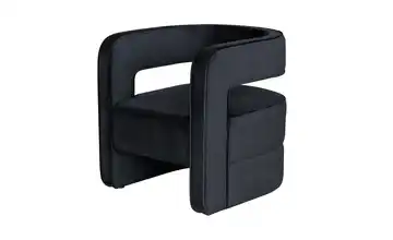 Kayoom Sessel Schwarz Schwarz