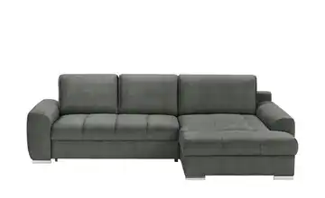 bobb Ecksofa Soumia Graphit Mikrofaser rechts