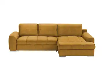 bobb Ecksofa Soumia Curry Mikrofaser rechts