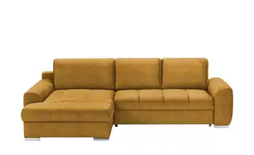 bobb Ecksofa Soumia Curry Mikrofaser links