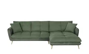 Ecksofa Arianna rechts Grün