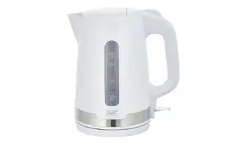 KHG Wasserkocher WK-1708 WE2 Weiß, edelstahlfarben