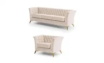 Polstergarnitur 3+1 Beige