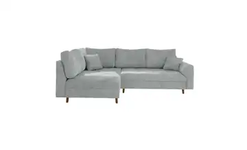 Ecksofa links Grau