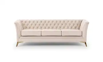 Einzelsofa Wilhelm Goldfarben Beige